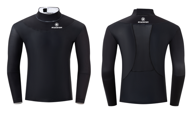Hockey Light underwear top with cut proof integrated collar