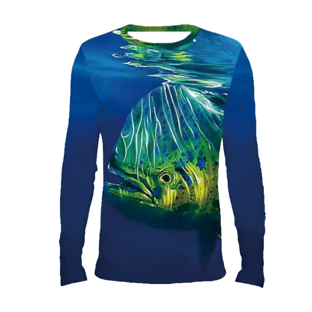 Custom Long Sleeve Fishing Jersey 