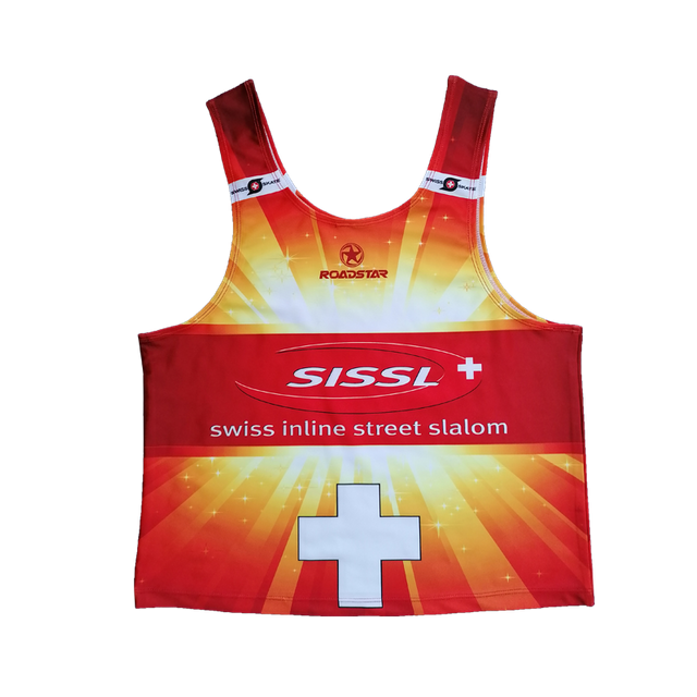Start Number Racing Ski Vest Sublimation Custom Vest Race Bibs