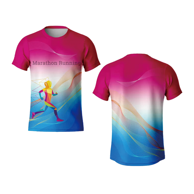Custom Logo Sublimation Sport T-shirt 