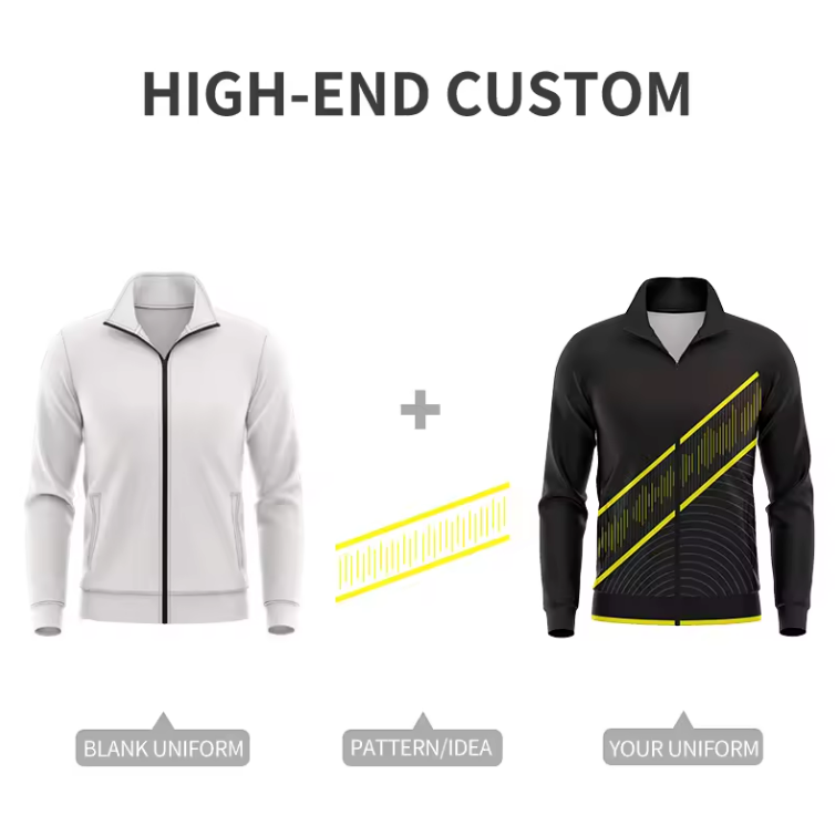 Custom Logo Polyester Fleece Jacket