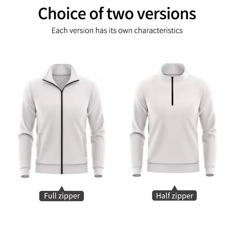 Custom Logo Polyester Fleece Jacket