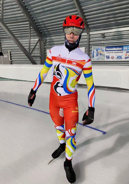 Roadstar long track skating suit