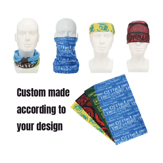 Seamless Multifunctional Magic Bandana Cycling Mask Warm Face Scarf Neck Cover