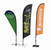 Custom Size Teardrop Flag Beach Flags Feather Flying Banners