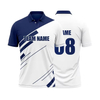 Custom Design Logo Printed Short Sleeve Sublimation Polo T Shirt 