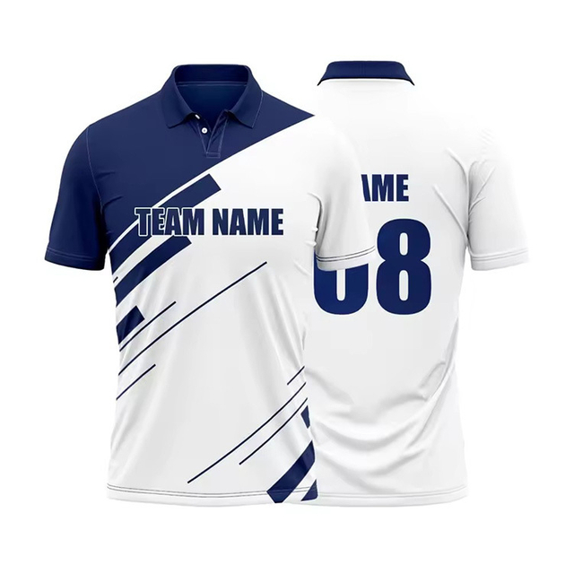 Custom Design Logo Printed Short Sleeve Sublimation Polo T Shirt 