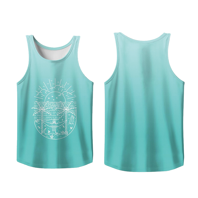 Customized Running Tank Top Sports Race Singlet