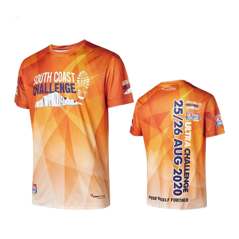 Custom 100% Polyester Tshirts Dry Fit T-Shirt Sublimation Sport Tshirt