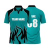 Custom Design Logo Printed Short Sleeve Sublimation Polo T Shirt 