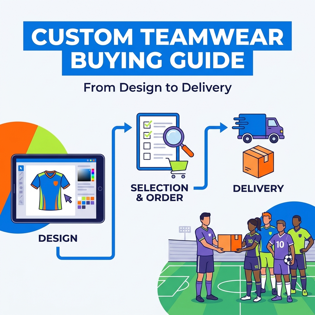 Custom Teamwear Buying Guide: From Design to Delivery