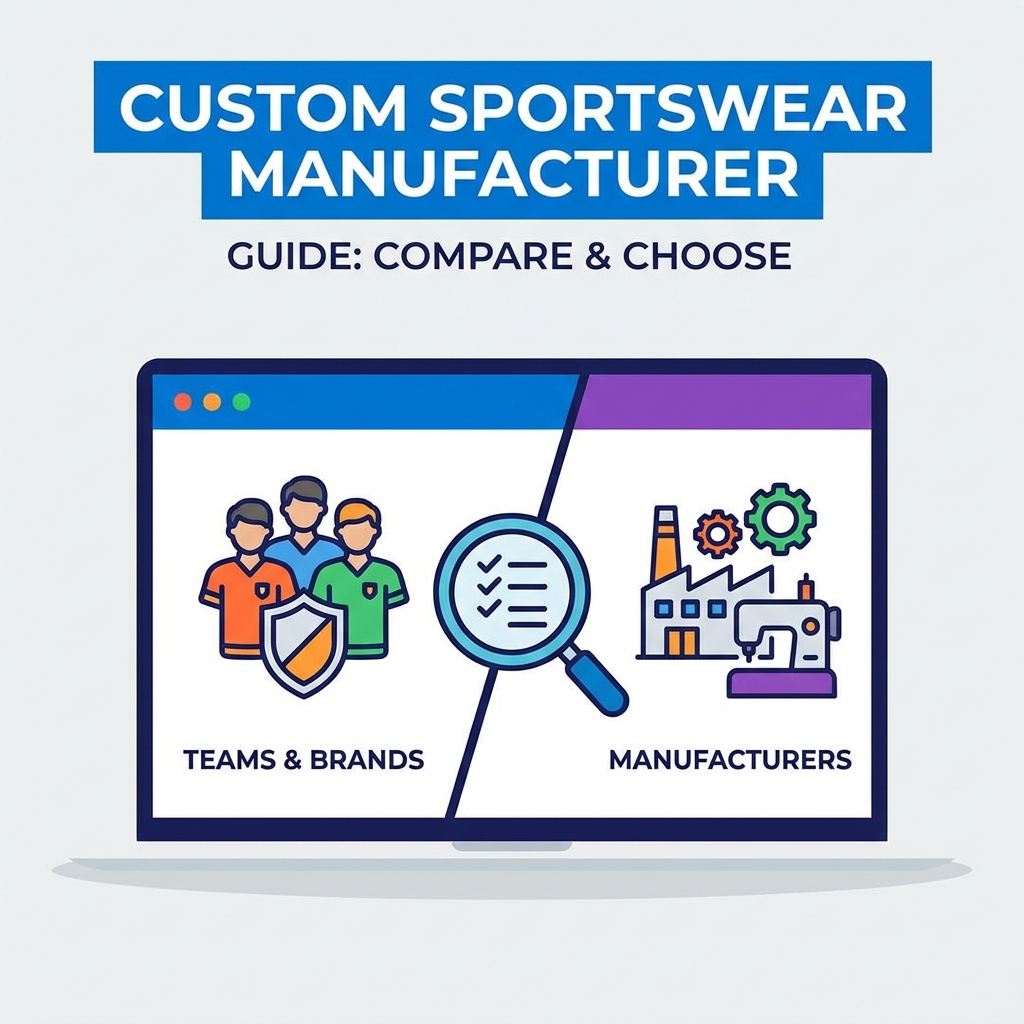 Custom Sportswear Manufacturer Guide: What Teams And Brands Should Compare
